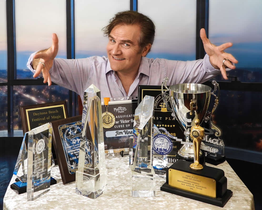 Jim Vines Magic Competition Awards Trophies